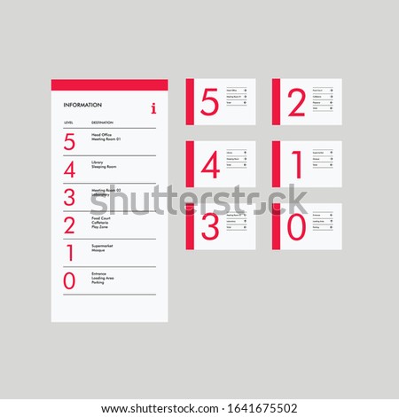 vector signage for company building