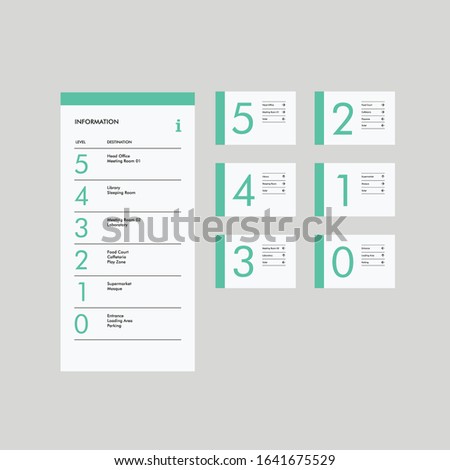 vector signage for company building