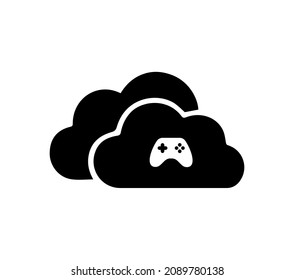 Vector signage of the data cloud . Logo for storing data in the cloud. The concept of computer service and technologies.