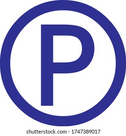 Wegweiser zum Parken hier erlaubt 