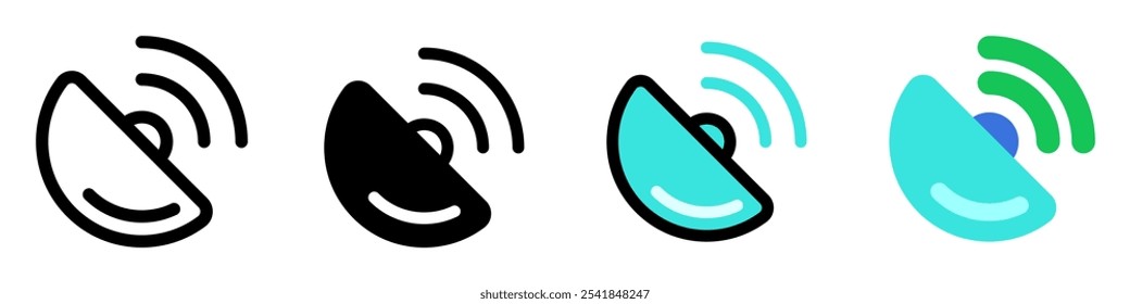 Prato de sinal vetorial, ícone de volume. Perfeito para aplicativos e interfaces web, infográficos, apresentações, marketing, etc.
