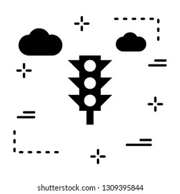 Vector signal icon
