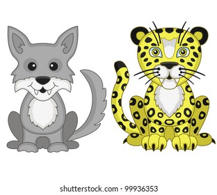 Vector signs. Animals 1