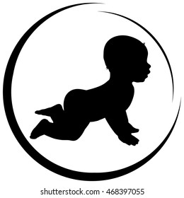 Baby Silhouette High Res Stock Images Shutterstock