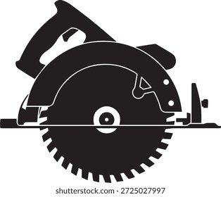 Vektorsilhouette eines Klingensymbols in Schwarz. Einfache Schnittwerkzeugform einzeln auf weißem Hintergrund. Ideal für Werkzeuge, Bau-, Küchen-, Industrie- und Designprojekte.