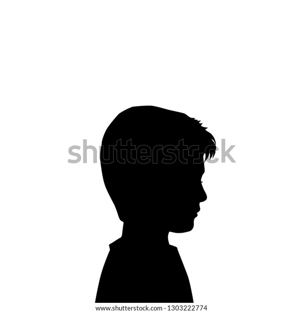 boy head silhouette