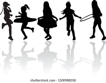 フラガール シルエット のベクター画像素材 画像 ベクターアート Shutterstock