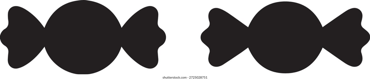 Silhueta vetorial de chocolate em preto. Simples barra de chocolate ou forma de peça isolada em fundo branco. Perfeito para doces, sobremesa, comida, doces e projetos de design.