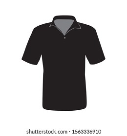 Vector silhouette of clothes, t-shirts and sweatshirts