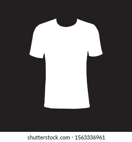 Vector silhouette of clothes, t-shirts and sweatshirts