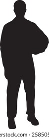Vector Silhouette Collection: Clean and Bold Designs Industrial contruction workers