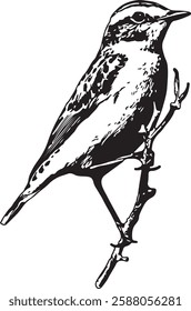 Vector Silhouette Collection: Clean and Bold Designs et of photographs of birds isolated on white background, textur