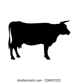 62,464 Vector cow silhouette Images, Stock Photos & Vectors | Shutterstock