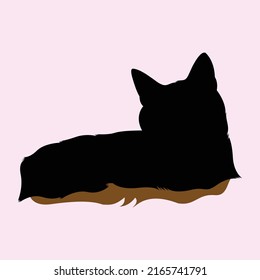 vector silhouette design any animals 