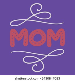 Vector Silhouette Design Asset for Mother’s Day - I Love Grandmother Logo, Mascot, Sticker, Clipart, T-Shirt