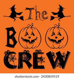Vector Silhouette Design Asset for Halloween - Horror Quotes, Bat, Pumpkin, Haunted House Logo, Mascot, Sticker, Clipart, T-Shirt