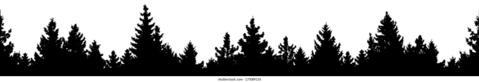 Tree Silhouette Images Stock Photos Vectors Shutterstock