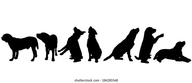 2,673 Dog silhouette lying Images, Stock Photos & Vectors | Shutterstock