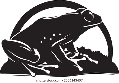 Vector silhouette fog design art in white background