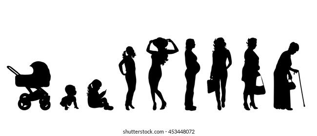 Evolution Female Images, Stock Photos & Vectors | Shutterstock