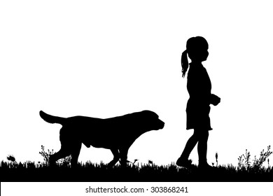 Labrador Puppy Silhouette Stock Illustrations, Images & Vectors ...