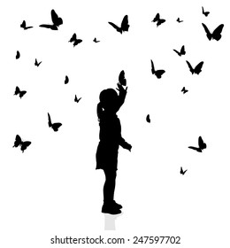 Royalty Free Butterfly Silhouette Stock Images Photos Vectors