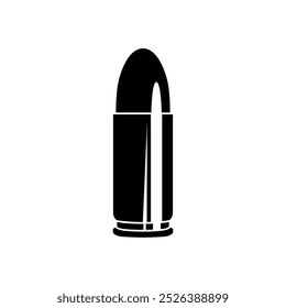 Silueta de Vector de balas de pistola