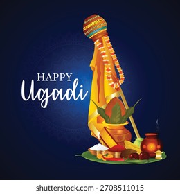 Vector silhouette for happy vesak day design