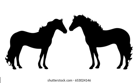 2,075 Couple horse silhouette Images, Stock Photos & Vectors | Shutterstock