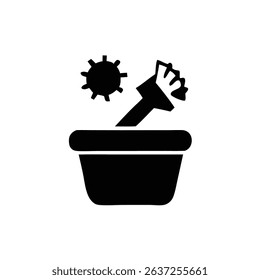 vector silhouette icon vector black icon