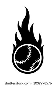 Flaming Softball Images, Stock Photos & Vectors | Shutterstock