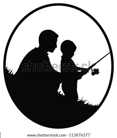 Free Free 252 Dad And Son Fishing Svg SVG PNG EPS DXF File