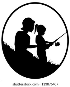 Free Free 181 Family Fishing Silhouette Svg SVG PNG EPS DXF File