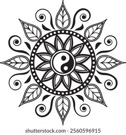 
A vector silhouette image of a maintains icon with a white beckground