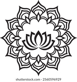 
A vector silhouette image of a maintains icon with a white beckground
