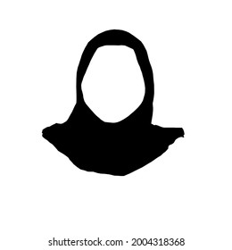 Imagen vectorial de un velo femenino para editar afiches, pancartas, fotos, logos y otros.