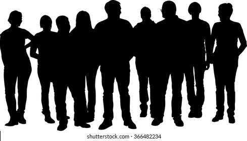 People Silhouette Images, Stock Photos & Vectors | Shutterstock