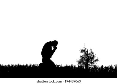 Sad Silhouette Images, Stock Photos & Vectors | Shutterstock