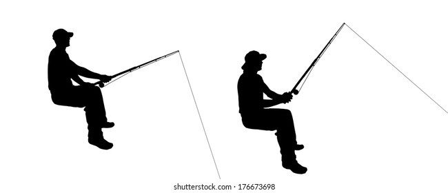 Download Fishing Silhouette Images, Stock Photos & Vectors ...