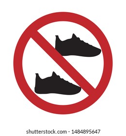 No Shoes Allowed Images, Stock Photos & Vectors | Shutterstock