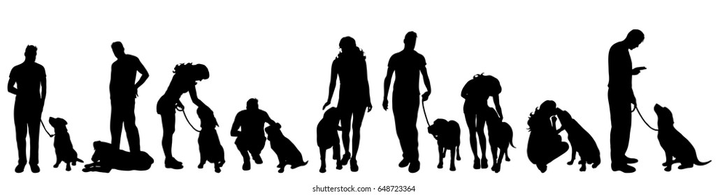 5,809 Couple Dog Silhouette Images, Stock Photos & Vectors | Shutterstock