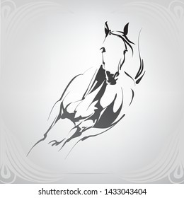 馬 かっこいい のイラスト素材 画像 ベクター画像 Shutterstock