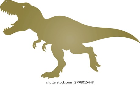 Vector silhouette of a Triceratops in side profile with prominent three horns, large frill, and sturdy quadruped stance.