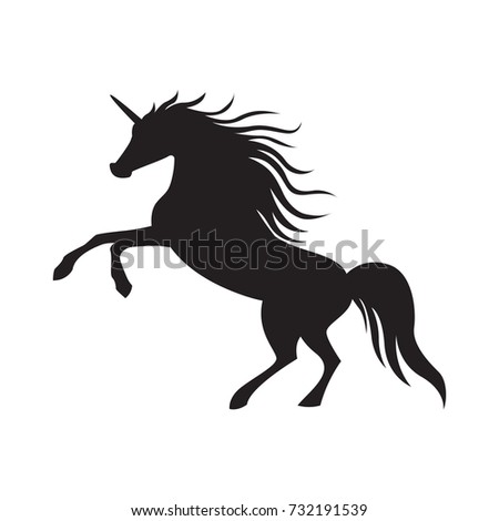 Similar – Image, Stock Photo horse silhouette in dense fog