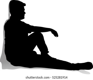 22,637 Sad man silhouette Images, Stock Photos & Vectors | Shutterstock