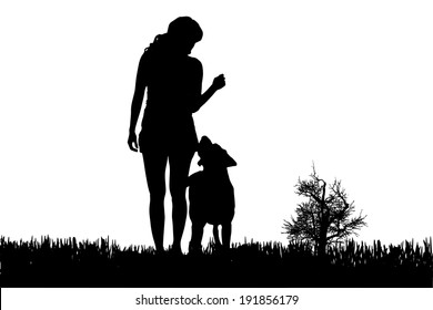 Similar Images, Stock Photos & Vectors Of A Hunter With A Gun And Dog 