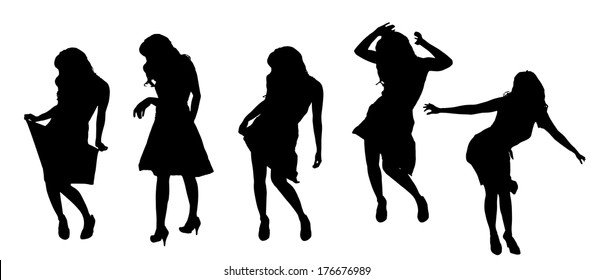 20,464 Beautiful Girl Dancing Icon Images, Stock Photos & Vectors ...