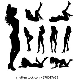 232,166 Sexy women silhouette Images, Stock Photos & Vectors | Shutterstock