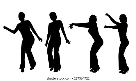 125 Zumba dance silhouette Stock Vectors, Images & Vector Art ...