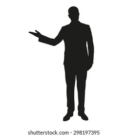 346 Man In Suit Welcome Silhouette Images, Stock Photos & Vectors ...